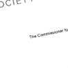 Reply to the Commissioner for Voluntary Organisations' remarks to the press