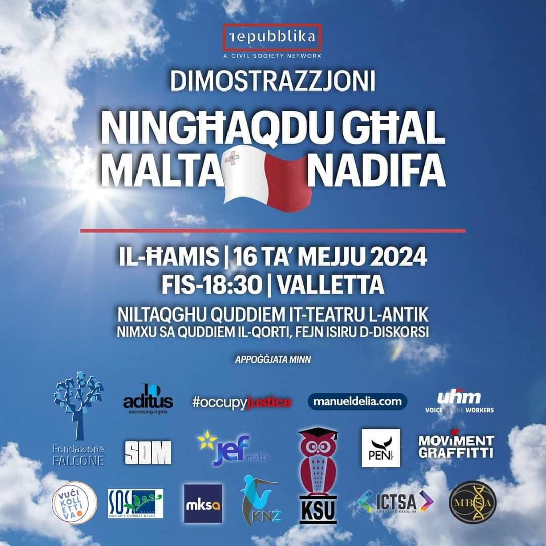 Let's Unite For The Malta We Deserve