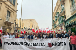 President\'s Page repubblika protest may 2024
