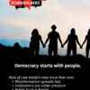 Democracy Starts with People